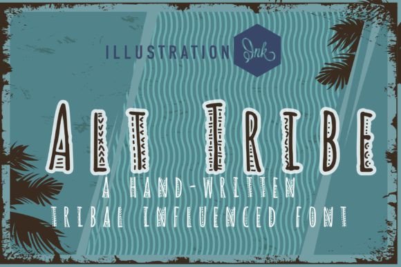 Alt Tribe: A Dynamic Display Typeface for Bold Branding