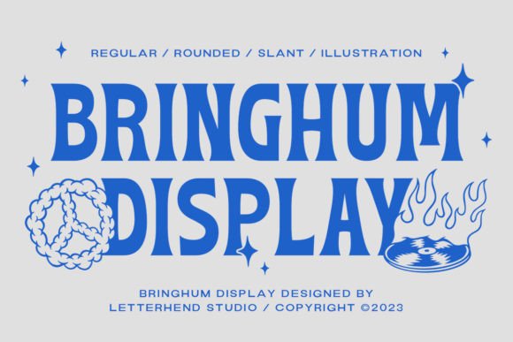 Bringhum Display: A Nostalgic Font for Modern Editorial Design