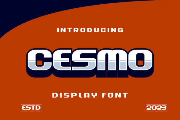 Cesmo: A Display Font That Elevates Editorial Design