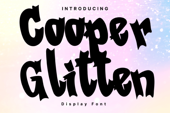 Cooper Glitten: The Whimsical Typeface That Transforms Small Business Branding