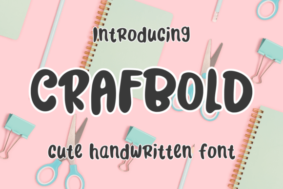 Crafbold: A Playful Font for Polished Branding