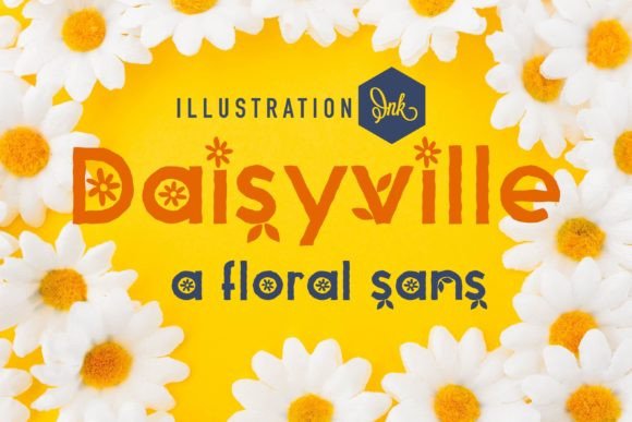 Daisyville: The Quirky Display Font That Elevates Small Business Branding