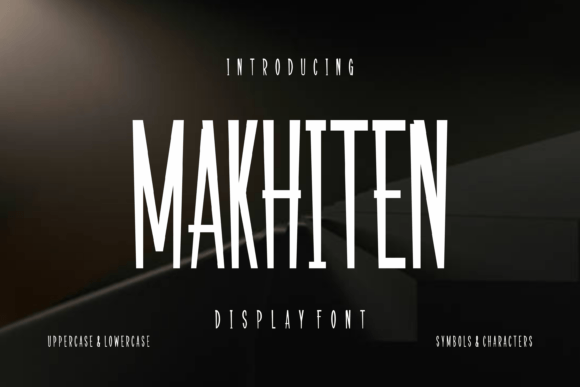 Enhance Your Brand with the Makhiten Font