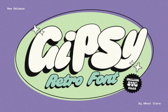 Gipsy: A Bold Display Font for Digital Creativity