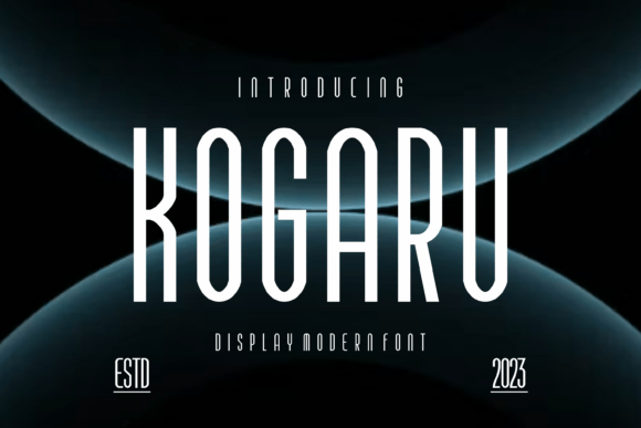 Kogaru Font for Eye-Catching Campaign Designs