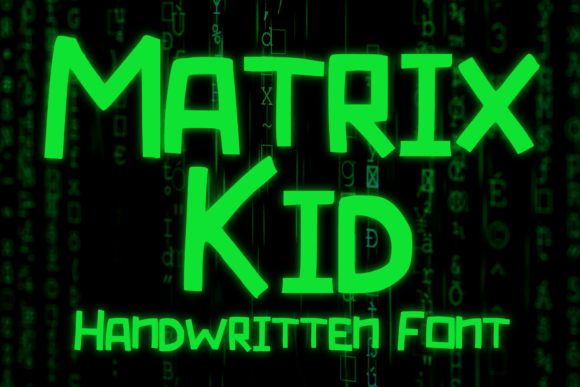 Matrix Kid: The Futuristic Display Font That Brings Joy to Editorial Design