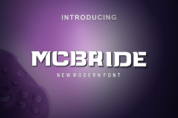 Mcbride Font for Handmade and Commercial Projects