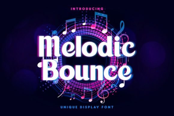 Melodic Bounce Font Review for Modern Branding