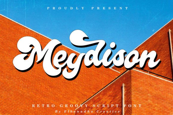 Meydison: The Retro Display Typeface That Elevates Digital Branding