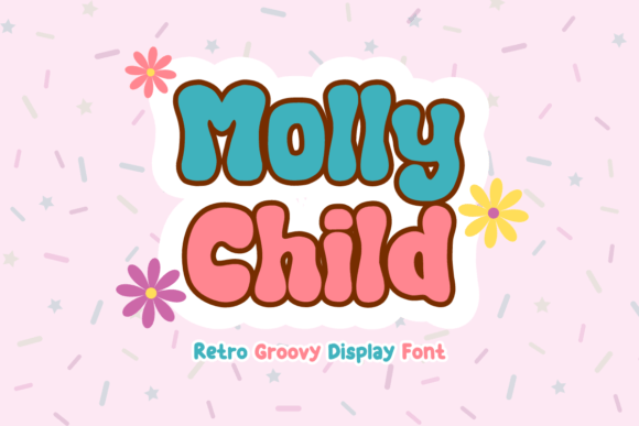 Molly Child: A Retro Display Typeface for Modern Web Design