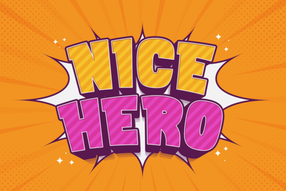 Nice Hero Font for Bold Brand Messaging