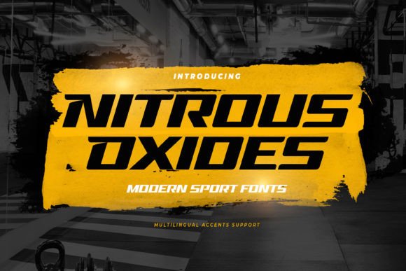 Nitrous Oxides: The Display Font That Supercharges Campaign Headlines