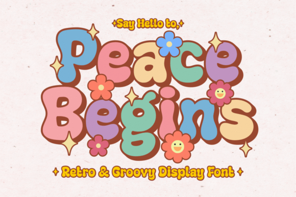 Peace Begins Font for Branding That Feels Timeless