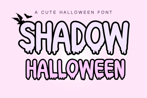 Shadow Halloween Font for Editorial Design