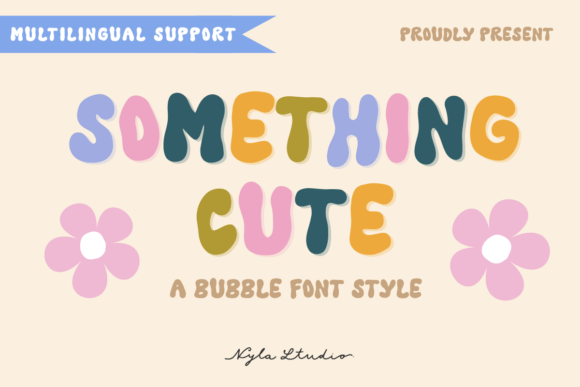Something Cute: A Playful Display Font for Modern Editorial Design
