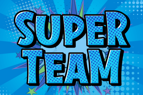 Super Team: The Dynamic Display Font for Bold Campaigns