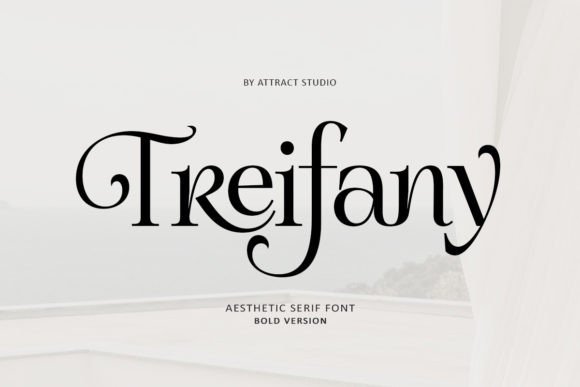 Treifany: A Serif Font That Elevates Branding with Elegance
