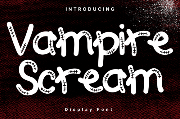 Vampire Scream Font for Professional Branding